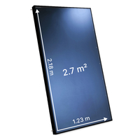 1 capteur vertical MK1 thermolaqué noir V272 (2,7 m²) (Ref 928105)