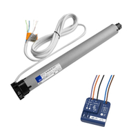 Persiana de enrolar com mosquiteiro integrado, : Motor de rádio Nice® + microrreceptor Izymo Io + transmissor IO