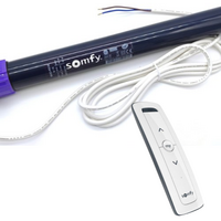 Drátová rádiová roleta - Profalux Visio, : Rádio Somfy IO RS100 + dálkový ovladač Situo 1 IO