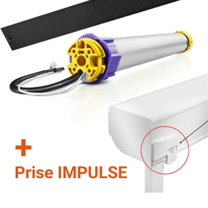 Visio Reference állítható napellenző - Profalux, : Neosol S300 Stella AT+ napelemes rádió egyedi távirányítóval, Neosol One fali távirányítóval és Impulse csatlakozódugóval.