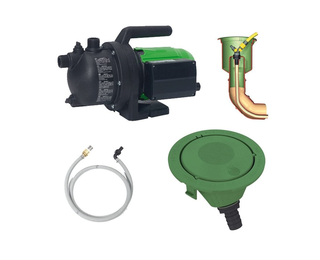 Kit complet récupérateur eau de pluie - Robinet et raccord pour cuve 1000L  - Adduction - ProNorm - Ayor