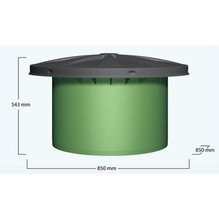 Rehausse télescopique pour cuves spéciales eau potable 2