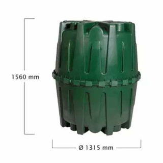 Kit complet 3 Cuves HERCULE - 4800L dimensions