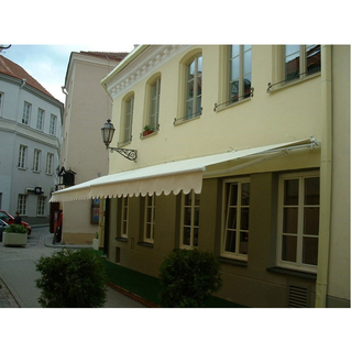 Store Banne sur mesure avec auvent et lambrequin enroulable 5