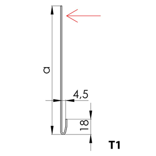 Lambrequin pour store ext&eacute;rieur T1