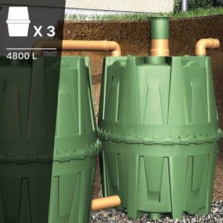 Kit complet 3 Cuves HERCULE - 4800L