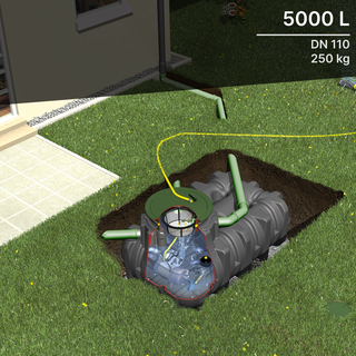 Cuve PLATINE EXTRA PLATE 5000L GRAF