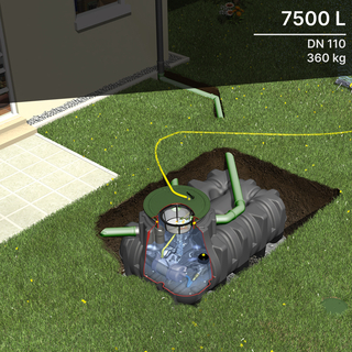 Cuve PLATINE EXTRA PLATE 7500L GRAF