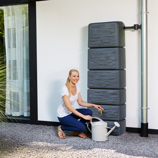R&eacute;servoir mural Slim Stone 330L presentation