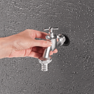 Robinet chrome r&eacute;servoir a&eacute;rien