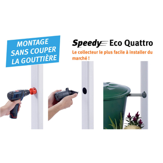 Collecteur filtrant Speedy Eco Quattro Couleur Gris presentation