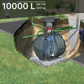 kit jardin confort&nbsp;CARAT 10000L DN110