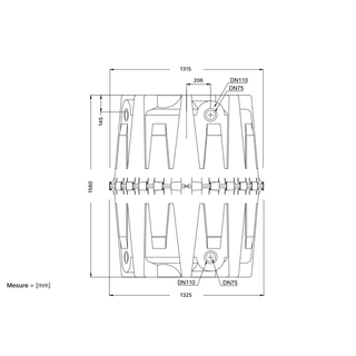 Cuve Hercule 3200 l dimensions