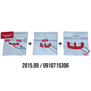 Poignée RotoQ pour fenêtre de toit ROTO en BOIS ou en PVC -2