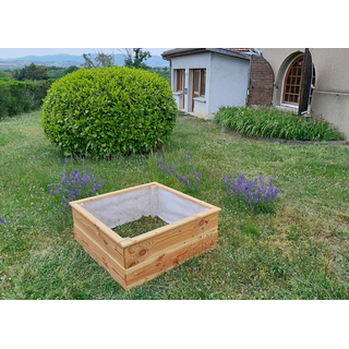 Bac potager en Douglas brut