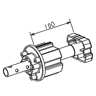 Tandem polyvalent ZF54 dimensions