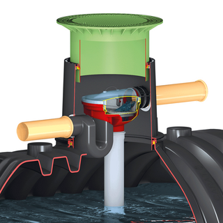 GRAF Filtre d'eau de pluie autonettoyant OPTIMAX-PRO 2