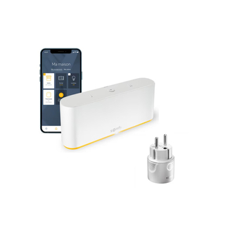 Prise télécommandée ON/OFF io type E avec connectique Tahoma