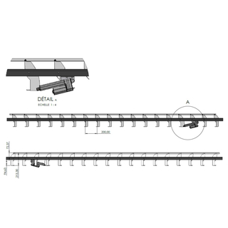 Kit lames pergola bioclimatique à lames orientables made in france