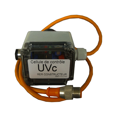 220 V - ogniwo AC z przewodem M12, kontrolka, brzęczyk