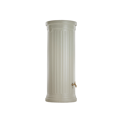 Coluna romana - 330L / 500L / 1000L, Matiz: Areia, graf volume do recuperador de água: 1000 L