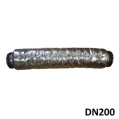 Silencieux DN200x1m sans laine de verre/minérale-1