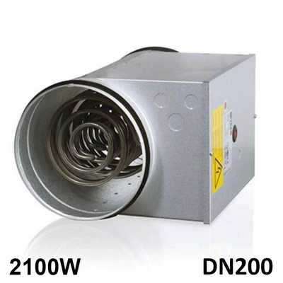 Batterie post-chauffage fluxostat intégré 2100W/DN200