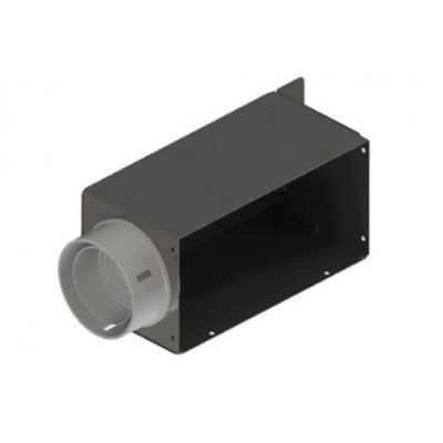 75 mm diameter connection tee for rectangular grille 200 x 100 mm [CLONE] [CLONE]