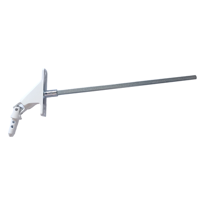 Sortie 90&deg; Blanche SQ 8x250