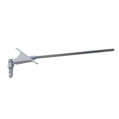Sortie 90&deg; Grise SQ 8x250