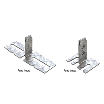 Sachet pattes de fixation kit MULTIsystem Mono