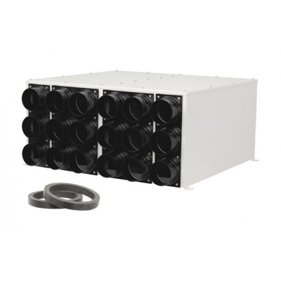 Caissons 2x9 piquages pour vmc double flux Sky 300