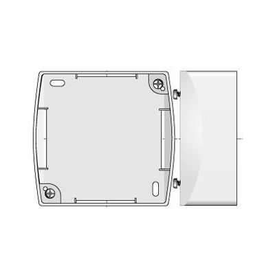 Inis fjärrkontroll vit box för ytmontering - 9001244