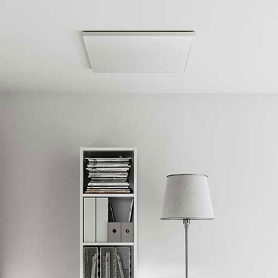 Calentador de infrarrojos para colgar del techo. termostato opcional