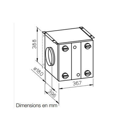 Dimensions du SEWT-W