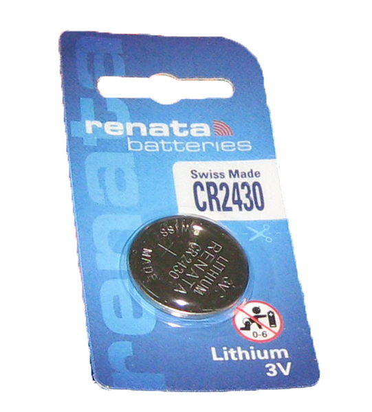 Pack de 10 baterias de lítio CR2430 - Bubendorff