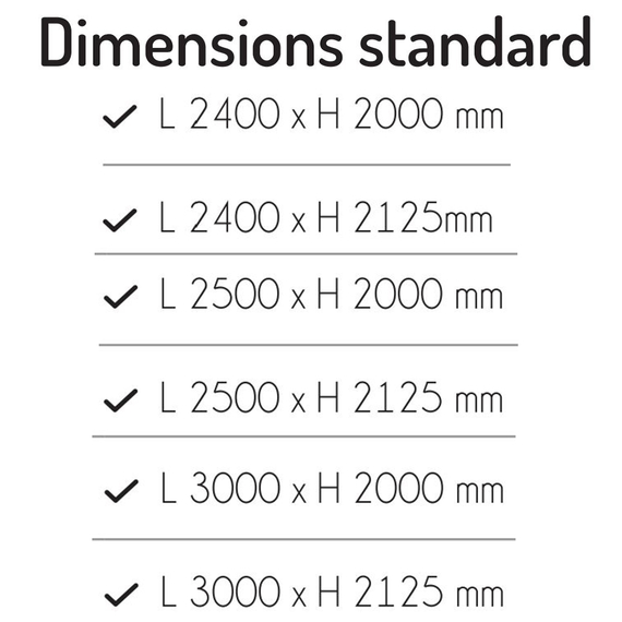Standard szekcionált garázskapu, 2 image