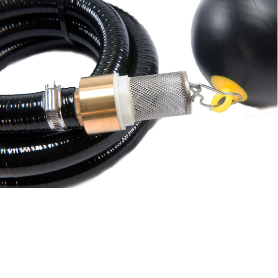 0,23 mm-es mikroszűrő úszóval az esővíz elszívásához szívócsővel ellátott lakásokba - GRAF, Composition kit: Micro-crépine, flotteur et tuyau d'aspiration longueur 3m