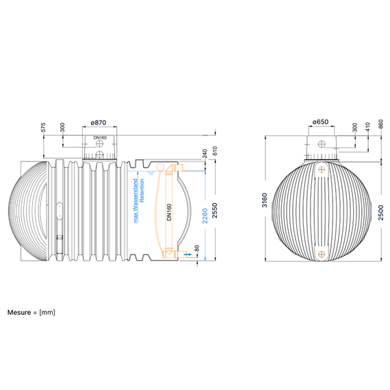 Carat 16000L dim