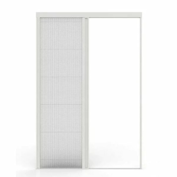 Moustiquaire plissée pour faible encombrement en aluminium