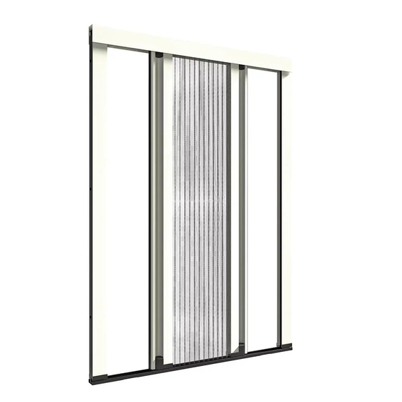 Plisseret myggenet i aluminium til lille fodaftryk - 22 mm, 3 image