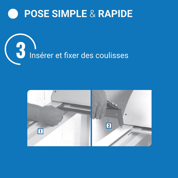 Pose simple et rapide : étape 3