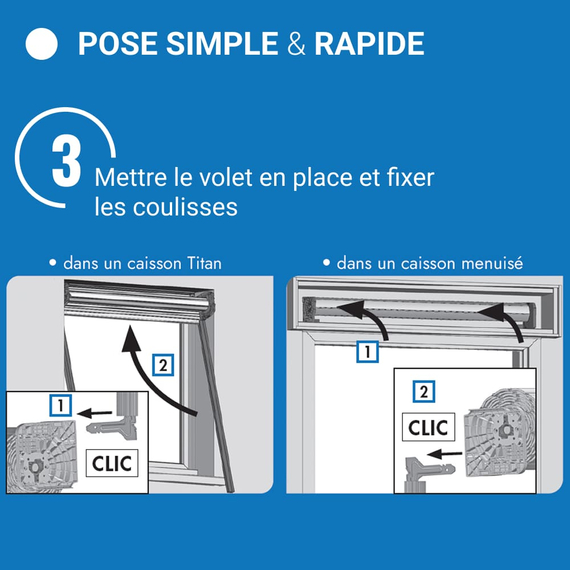 Pose simple et rapide : étape 3