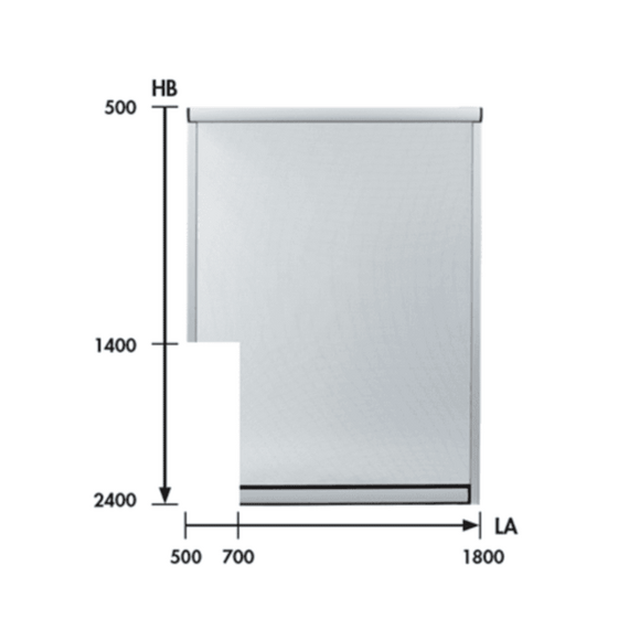 Moustiquaire verticale  Mostix - Bubendorff