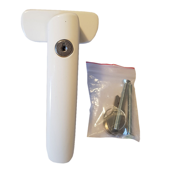 Poignée à clé de sécurité pour fenêtre de toit ROTO en Bois ou en PVC de série R6 ou R8