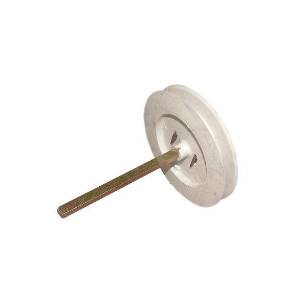Poulie D126 carré de 8 Bubendorff vue profil