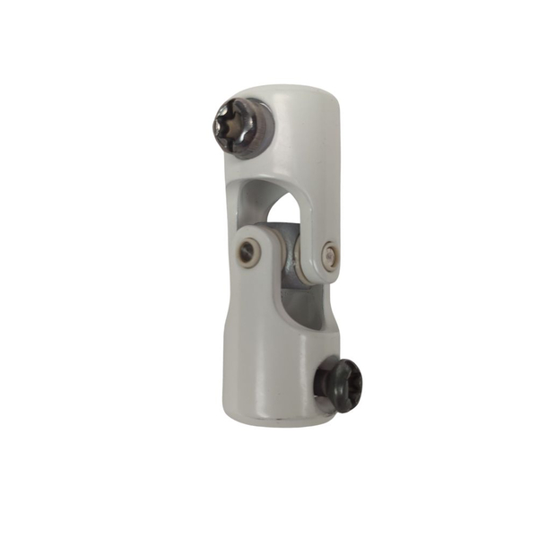 Genouillère Diamètre 18mm ACIER AL12 M5-AL12 M4 BLANC montée
