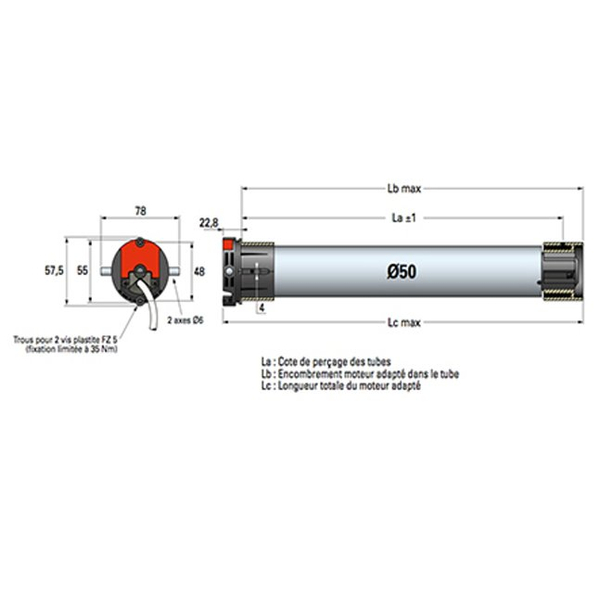 Moteur SIMU T5 E HZ 20 Nm