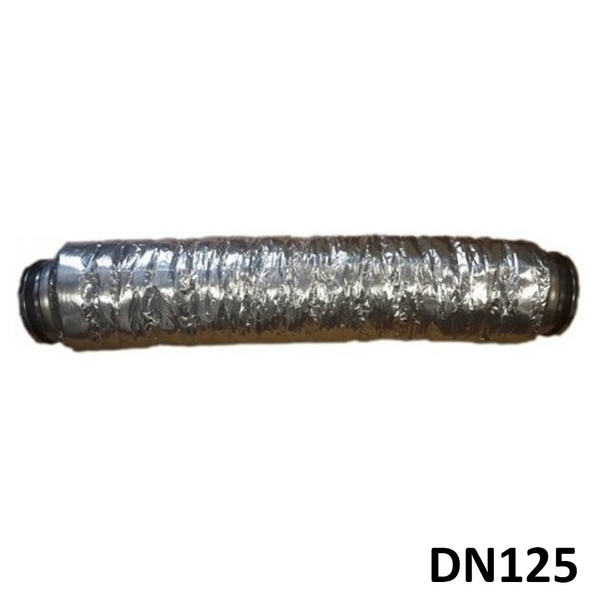 Silencieux DN125x0,5m sans laine de verre/minérale-1