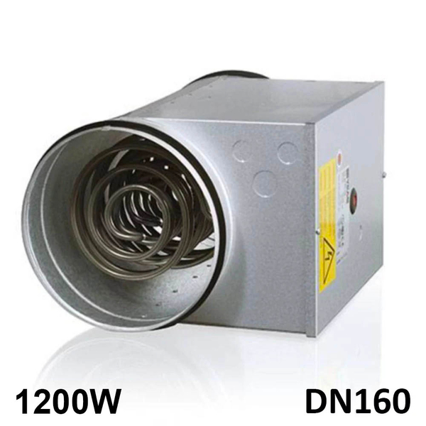 Batterie post-chauffage fluxostat intégré 1200W/DN160